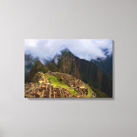 Toile Machu Picchu Overlook, Pérou (Recto)