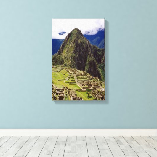 Toile Machu Picchu, Pérou (Insitu (Plancher de Bois))