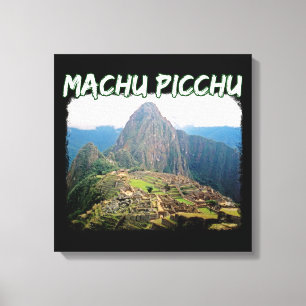 Toile Machu Picchu Pérou - Montagne Huayna Picchu