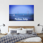 Toile Mackinac Bridge Michigan USA (Insitu(Chambre))