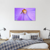 Toile Macro à fleurs violet fermer la photographie art m (Insitu(Chambre))