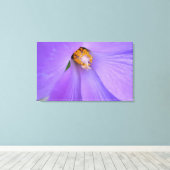 Toile Macro à fleurs violet fermer la photographie art m (Insitu (Plancher de Bois))