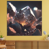 Toile Macro Diamond Ore : Kimberlite Pipe Art (Insitu(Salon))