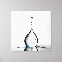 Macro goutte d'eau