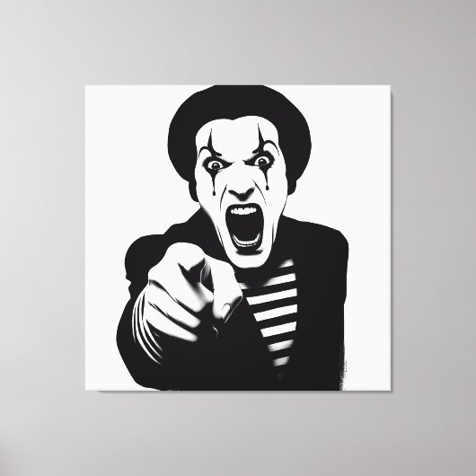 Toile Mad Mime (Recto)