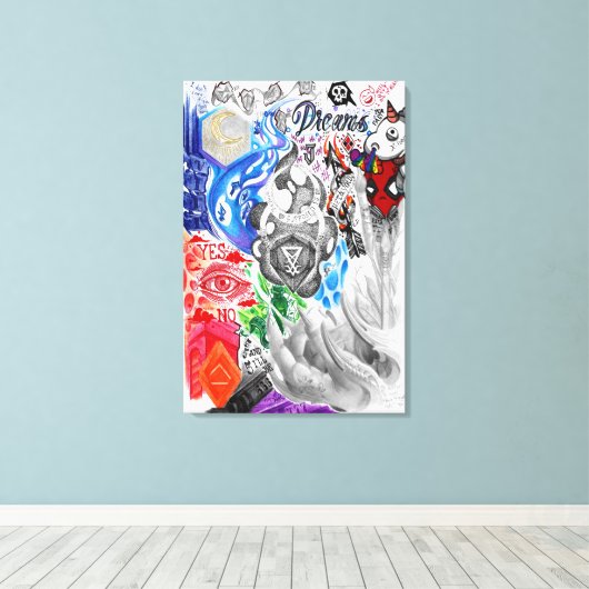 Toile Mad Mix Vol.2 (Insitu (Plancher de Bois))