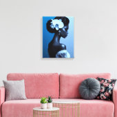 Toile Madame Bleue (Insitu(Salon))
