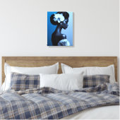 Toile Madame Bleue (Insitu(Chambre))