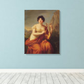 Toile Madame de Stael comme Corinne (Insitu (Plancher de Bois))
