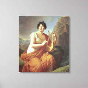 Toile Madame de Stael, Corinne, 1809