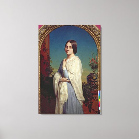 Toile Madame Edouard Dubufe 1842 (Recto)