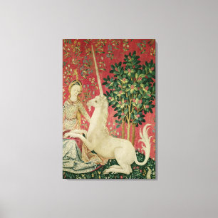 Toile Madame et la licorne : 'Sight