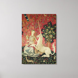 Toile Madame et la licorne : 'Sight