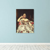Toile Madame Moitessier, 1856 (Insitu (Plancher de Bois))