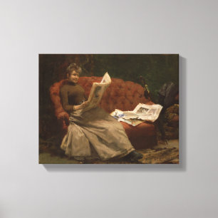 Toile Madame Reading
