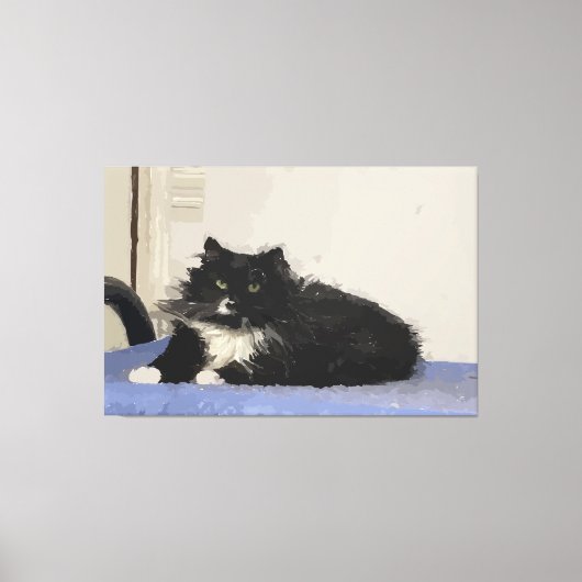 Toile Maddy Le Chat Stretted Canvas Print (Recto)