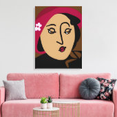 Toile Mademoiselle (Insitu(Salon))