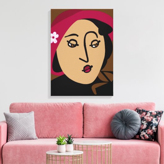 Toile Mademoiselle (Insitu(Salon))