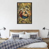 Toile Madone à l'Enfant de Botticelli (Insitu(Chambre))