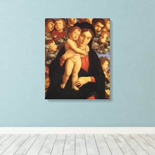 Toile Madone des Chérubins par Andrea Mantegna