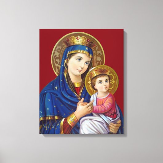 Toile Madone et Enfant (Recto)