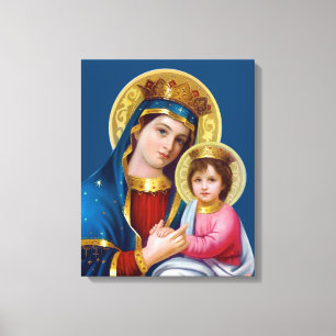 Toile Madone et Enfant