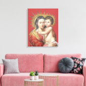 Toile Madone et Enfant (Insitu(Salon))