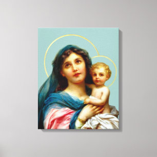 Toile Madone et Enfant