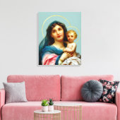 Toile Madone et Enfant (Insitu(Salon))