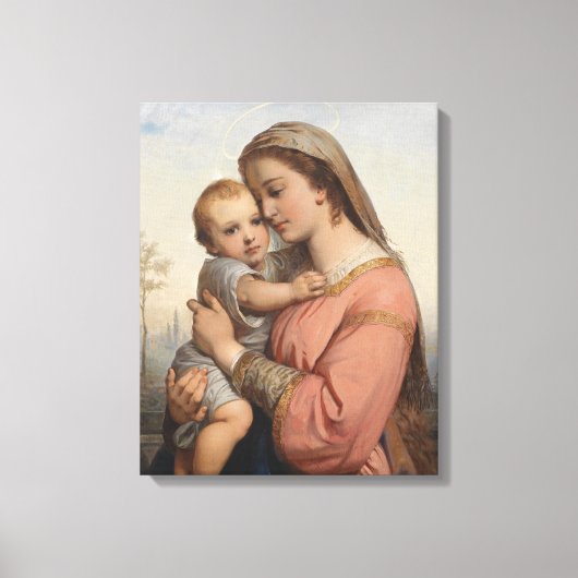 Toile Madone et Enfant (Recto)