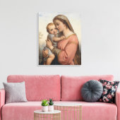 Toile Madone et Enfant (Insitu(Salon))