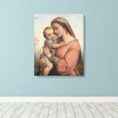 Toile Madone et Enfant (Insitu (Plancher de Bois))