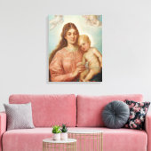 Toile Madone et Enfant (Insitu(Salon))