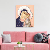 Toile Madone et Enfant (Insitu(Salon))