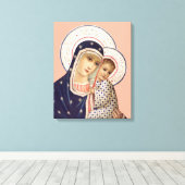 Toile Madone et Enfant (Insitu (Plancher de Bois))