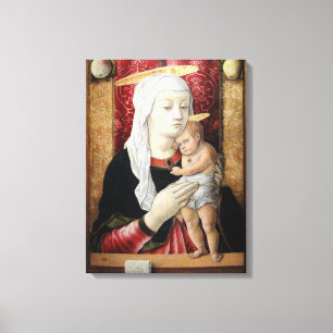 Toile Madone et Enfant 2 - Carlo Crivelli - c1468
