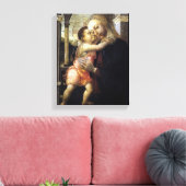 Toile Madone et Enfant - Botticelli - c1500 (Insitu(Salon))