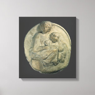 Toile Madone et Enfant, Tondo Pitti de Michel-Ange