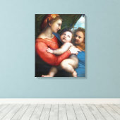 Toile Madonna della Tenda - Raphael - c1513 (Insitu (Plancher de Bois))