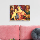 Toile Madonna des cerises avec Joseph (Insitu(Salon))