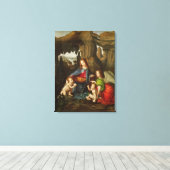 Toile Madonna des Rochers (Insitu (Plancher de Bois))