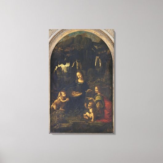 Toile Madonna des Rochers, vers 1478 (Recto)