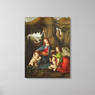 Toile Madonna des roches