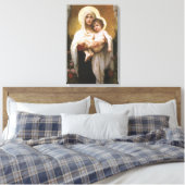Toile Madonna des Roses par Bouguereau (Insitu(Chambre))