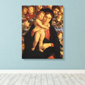 Toile Madonna des Tcherubim par Andrea Mantegna (Insitu (Plancher de Bois))