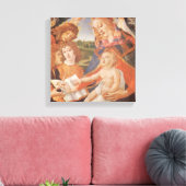 Toile Madonna du Magnificat par Sandro Botticelli (Insitu(Salon))