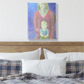 Toile Madonna et Enfant 2014 (Insitu(Chambre))