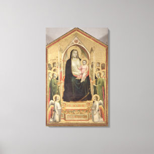 Toile Madonna et enfant couronnés, c.1300-03 (PRE-resto