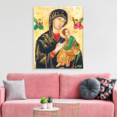 Toile Madonna et enfant divin (Insitu(Salon))