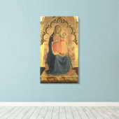 Toile Madonna et Enfant, panneau central d'un triptyque (Insitu (Plancher de Bois))